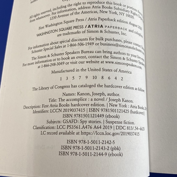 The Accomplice: A Novel by Joseph Kanon (paperback) - Picture 2 of 5